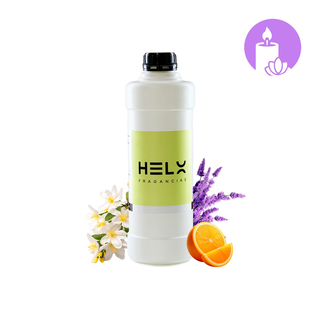 Vela de soja Azahar en envase 1 Litro. Aroma floral y delicado, ideal para dormitorios y ambientes frescos.