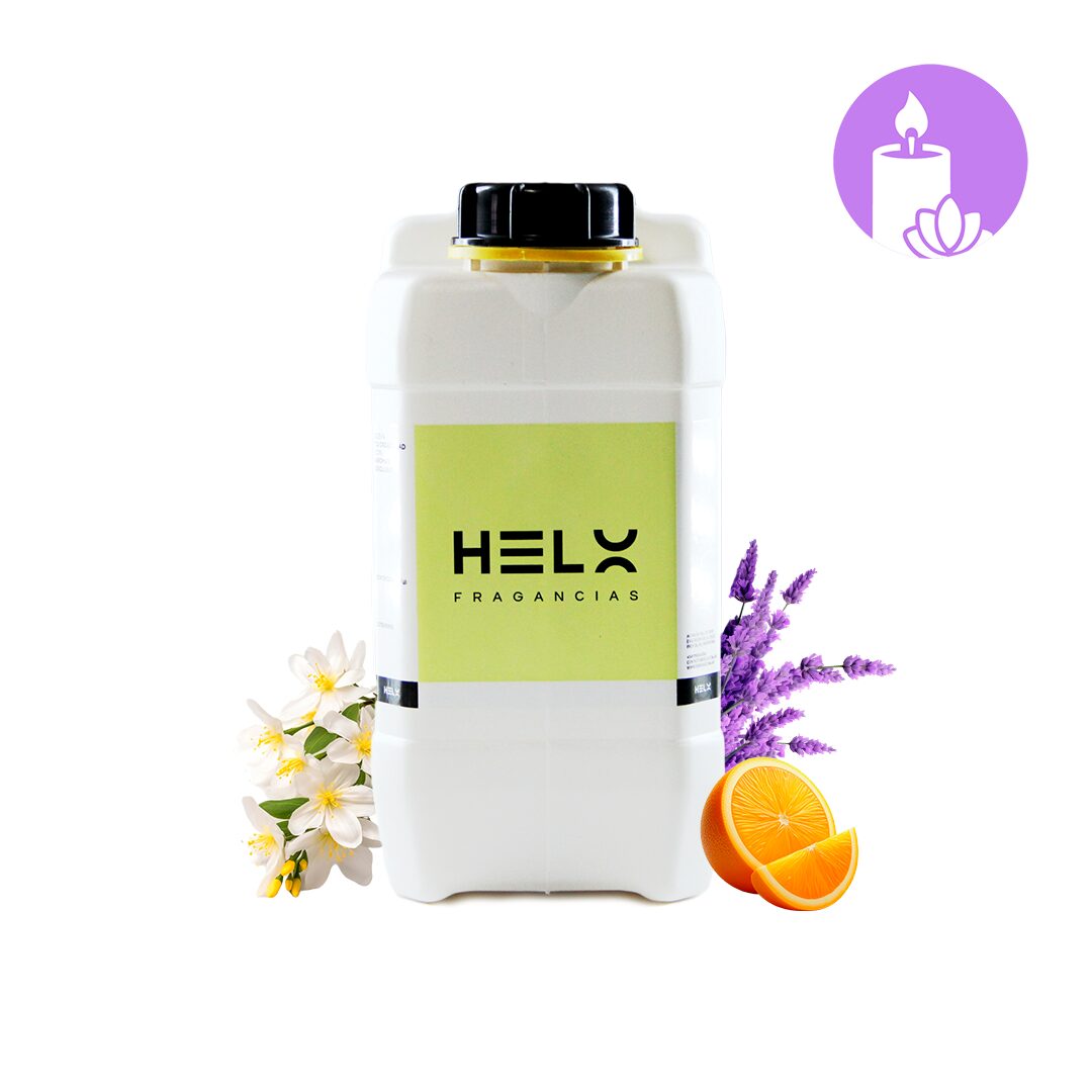 Vela de soja Azahar en envase 5 Litros. Formato 5 Litros pensado para emprendedores y uso comercial.