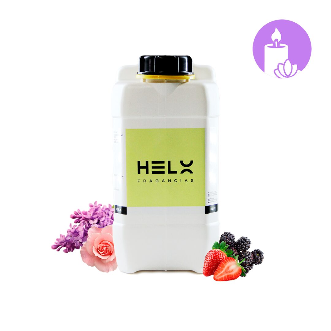 Vela de soja Black Berry en envase 5 Litros. Formato 5 L para emprendedores y uso comercial.