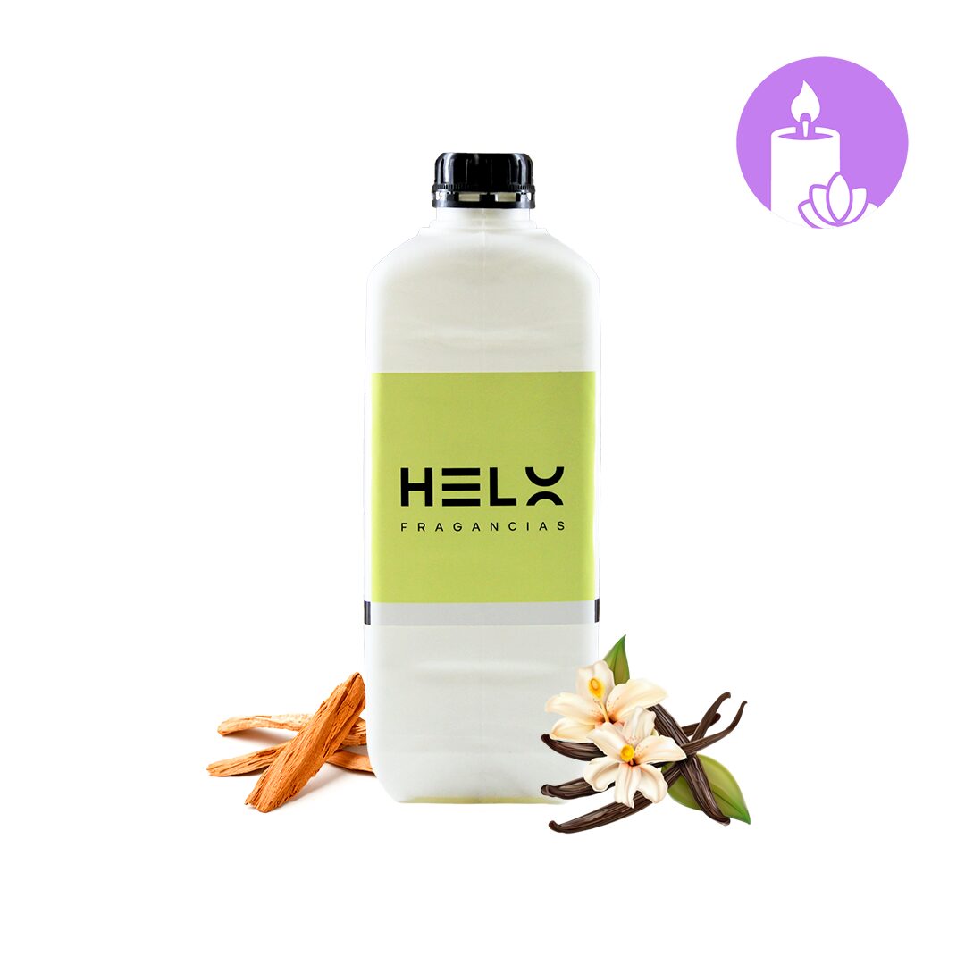 Vela de soja Sándalo Ylang en envase 2 Litros. Fragancia exótica ideal para spas y salones.