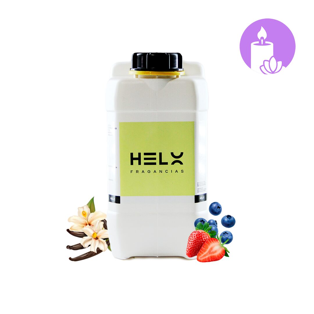 Vela de soja Tarta de Arándanos en envase 5 Litros. Formato 5 Litros para emprendedores y uso comercial.