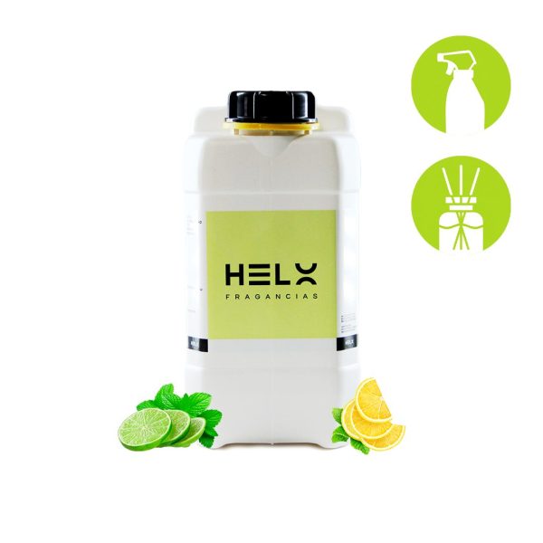 Perfumina Lima y Menta en envase 5 Litros — formato 5 Litros para emprendedores y uso comercial.