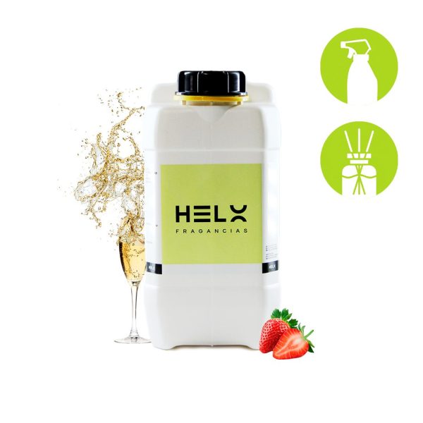 Perfumina Strawberry y Champagne en envase 5 Litros — formato para emprendedores y uso comercial.