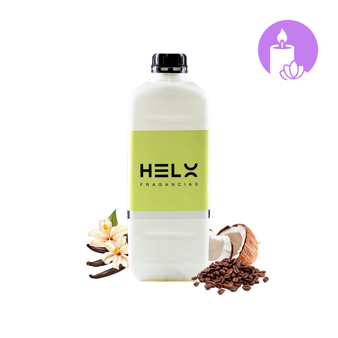 Vela de soja Capuccino en envase 2 Litros. Fragancia gourmand perfecta para cafeterías, tiendas y el hogar.