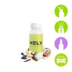 perfumina aroma blueberry melocoton y menta en envase de 500 mililitros