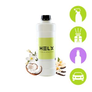 perfumina aroma flor blanca y tiare en envase de 1 litro