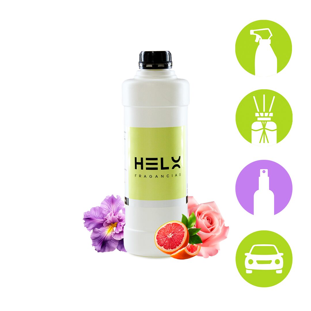 perfumina aroma te verde en envase de 1 litro