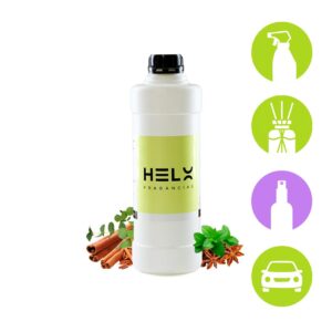 perfumina aroma mentol menta en envase de 1 litro