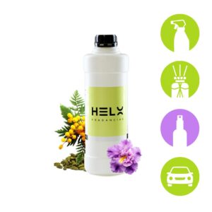 perfumina aroma mimosa y cardamomo en envase de 1 litro