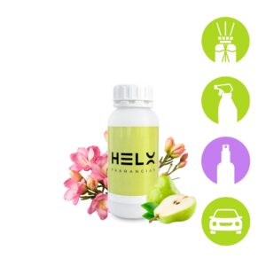 difusor aroma pera y fresia en envase de 500 mililitros