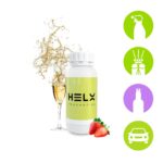 perfumina aroma strawberry y champagne en envase de 500 mililitros