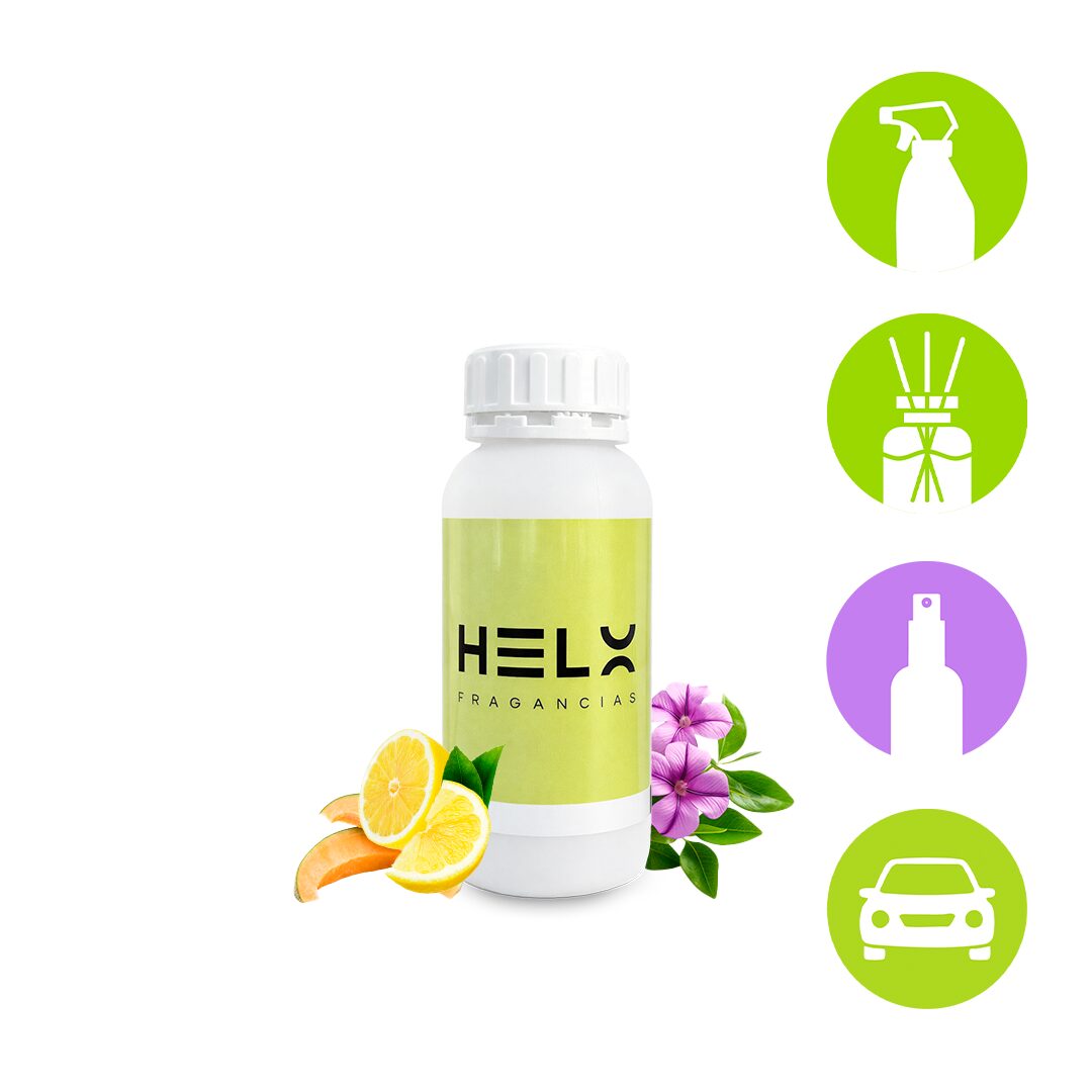 perfumina aroma verbena air en envase de 500 mililitros