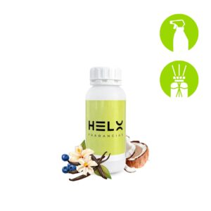 perfumina aroma blueberry melocoton y menta en envase de 500 mililitros