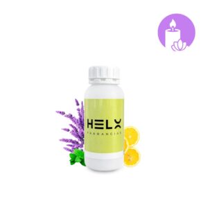 vela aroma citrico en envase de 500 mililitros