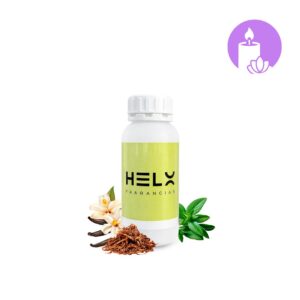 vela aroma tabaco y miel en envase de 500 mililitros