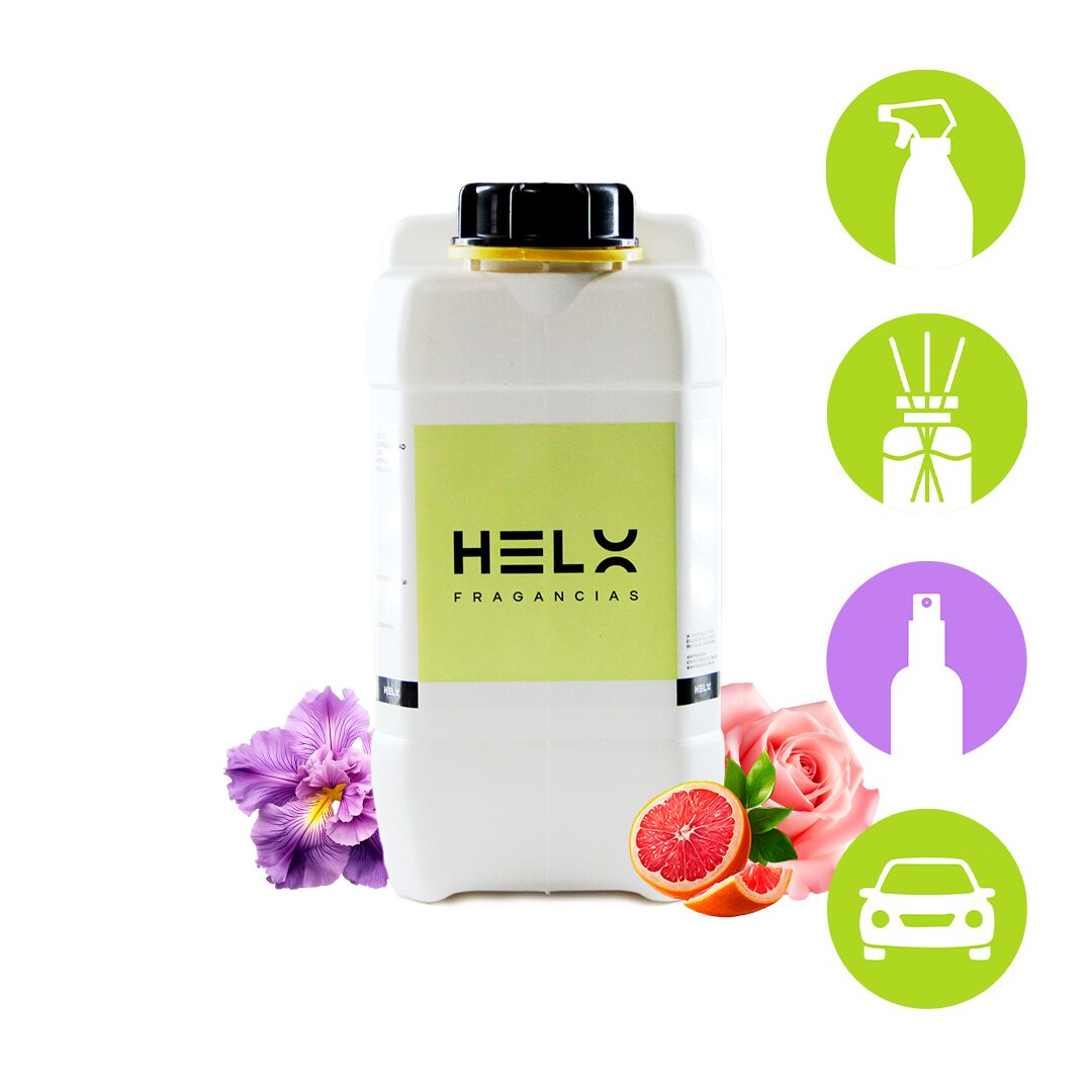 perfumina aroma te verde en envase de 5 litros