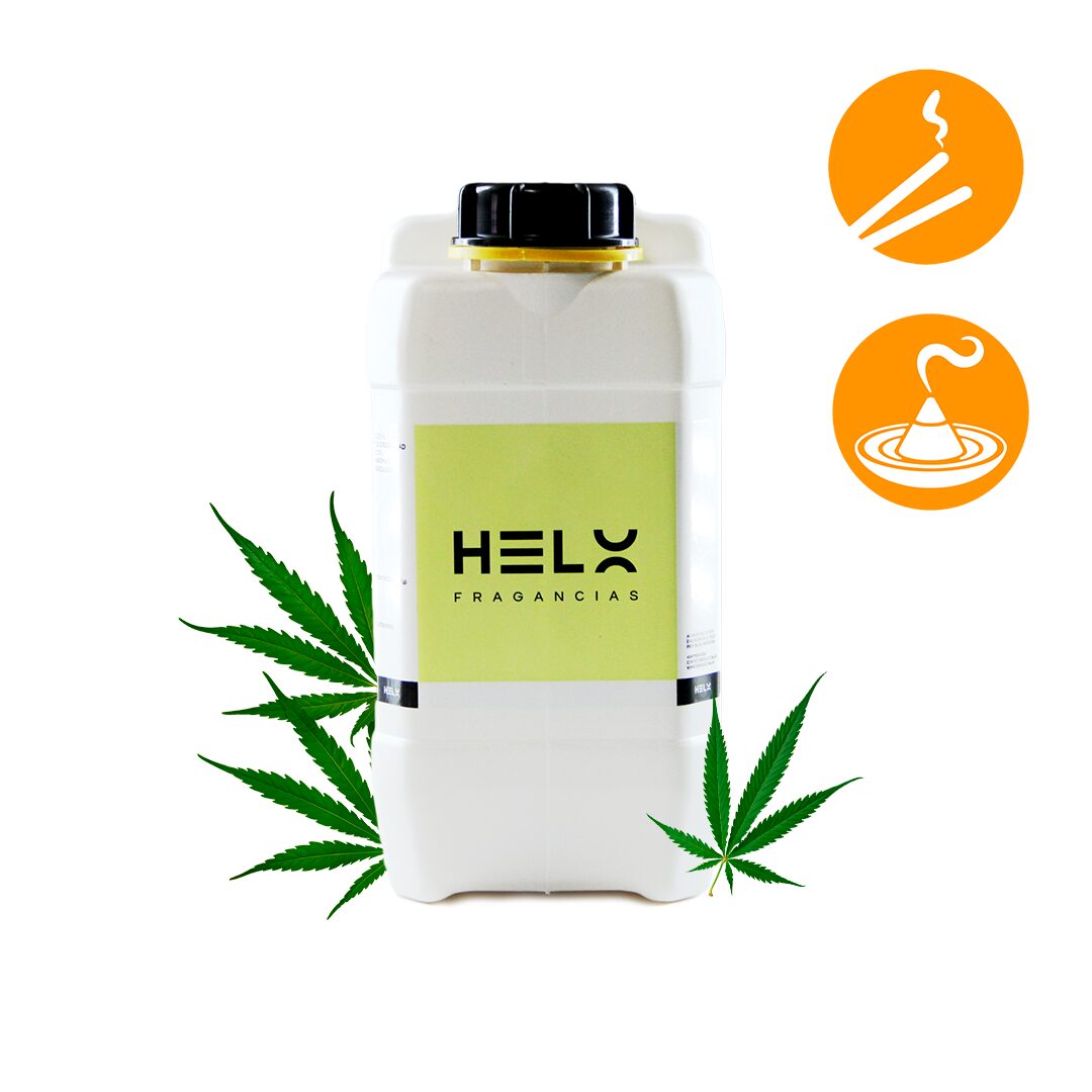 Sahumerio Hojas de Cannabis en envase 5 Litros. Aroma herbal y verde para aromatizar espacios