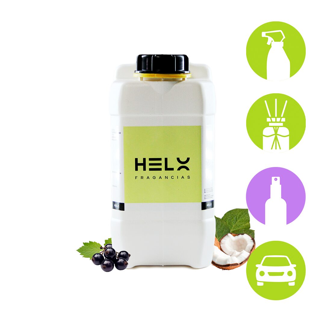 perfumina aroma hojas de higo y cassis en envase de 5 litros