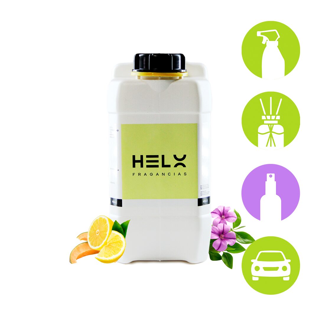 perfumina aroma verbena air en envase de 5 litros