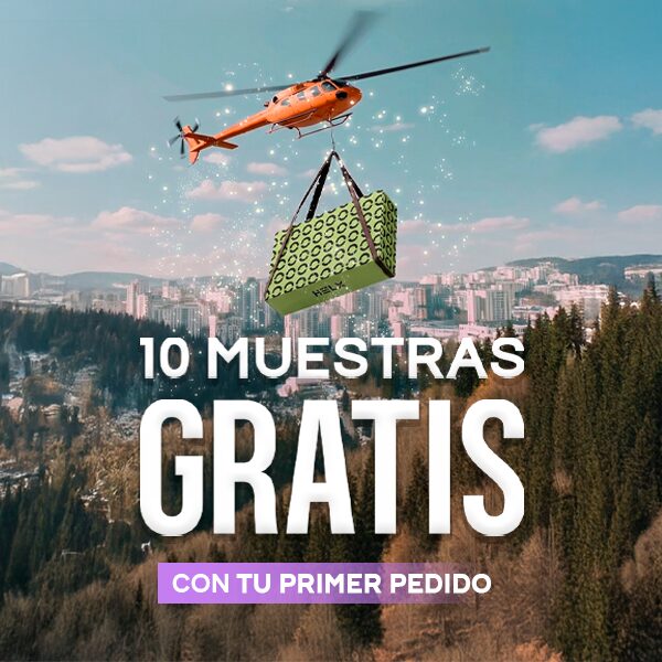 banner 10 muestras gratis con el primer pedido