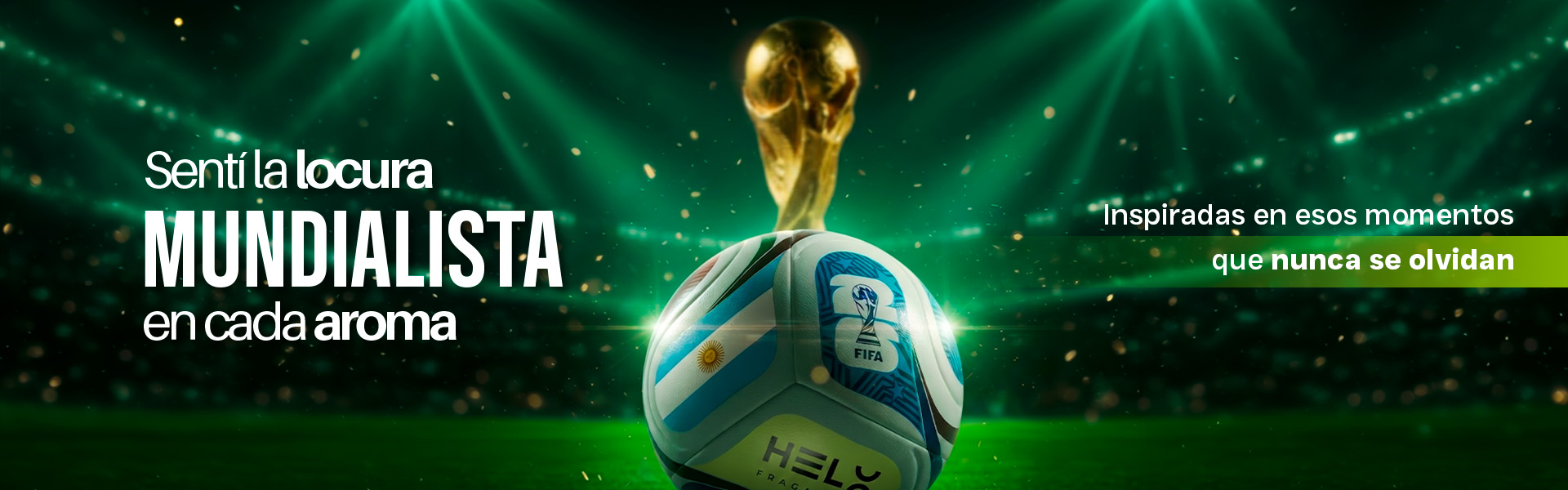 Aromas hechos para acompañar a Argentina en el mundial